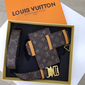 Ремень с чехлом для телефона Louis Vuitton Артикул BMS-51641. Вид 1