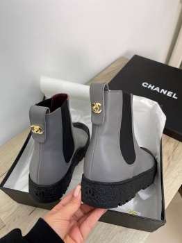 Ботинки женские Chanel Артикул BMS-81483. Вид 3