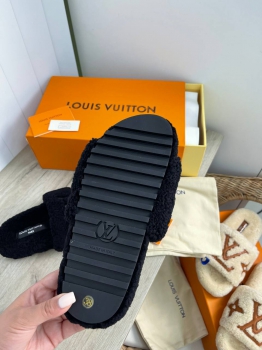 Меховые тапочки Louis Vuitton Артикул BMS-98718. Вид 4
