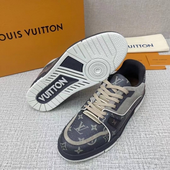  Кеды мужские  Louis Vuitton Артикул BMS-100163. Вид 3