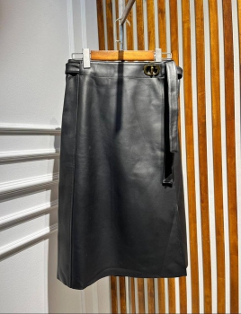 Кожаная юбка  Christian Dior Артикул BMS-118731. Вид 2