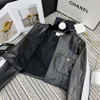 Кожаная куртка Chanel Артикул BMS-119192. Вид 3