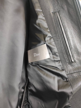 Кожаная куртка Christian Dior Артикул BMS-119368. Вид 4