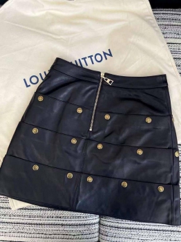 Кожаная юбка  Louis Vuitton Артикул BMS-120054. Вид 2