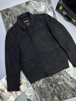 Куртка замшевая  Kiton Артикул BMS-122177. Вид 1