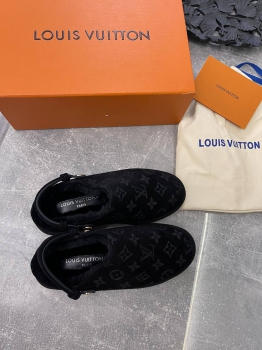 Меховые тапочки  Louis Vuitton Артикул BMS-124434. Вид 2