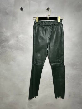 Кожаные брюки Alexander Wang Артикул BMS-125595. Вид 1