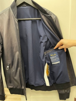Кожаная куртка Loro Piana Артикул BMS-126453. Вид 5