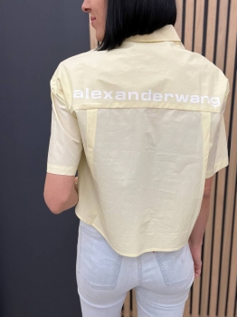 Рубашка Alexander Wang Артикул BMS-128243. Вид 3