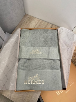 Комплект из трёх полотенец  Hermes Артикул BMS-129190. Вид 2