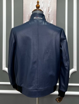Куртка кожаная  Kiton Артикул BMS-129938. Вид 2