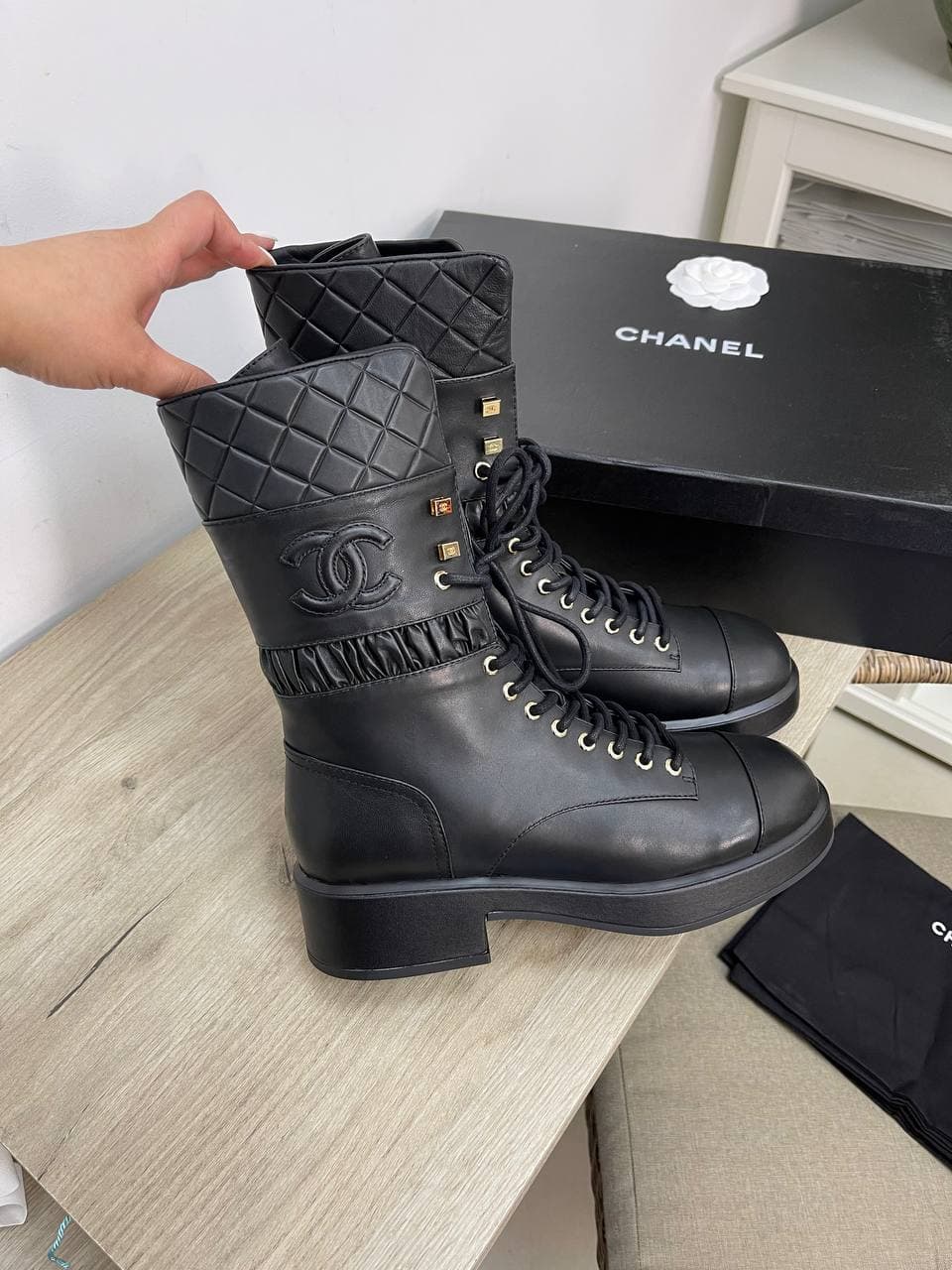 Ботинки Chanel Артикул BMS-85560