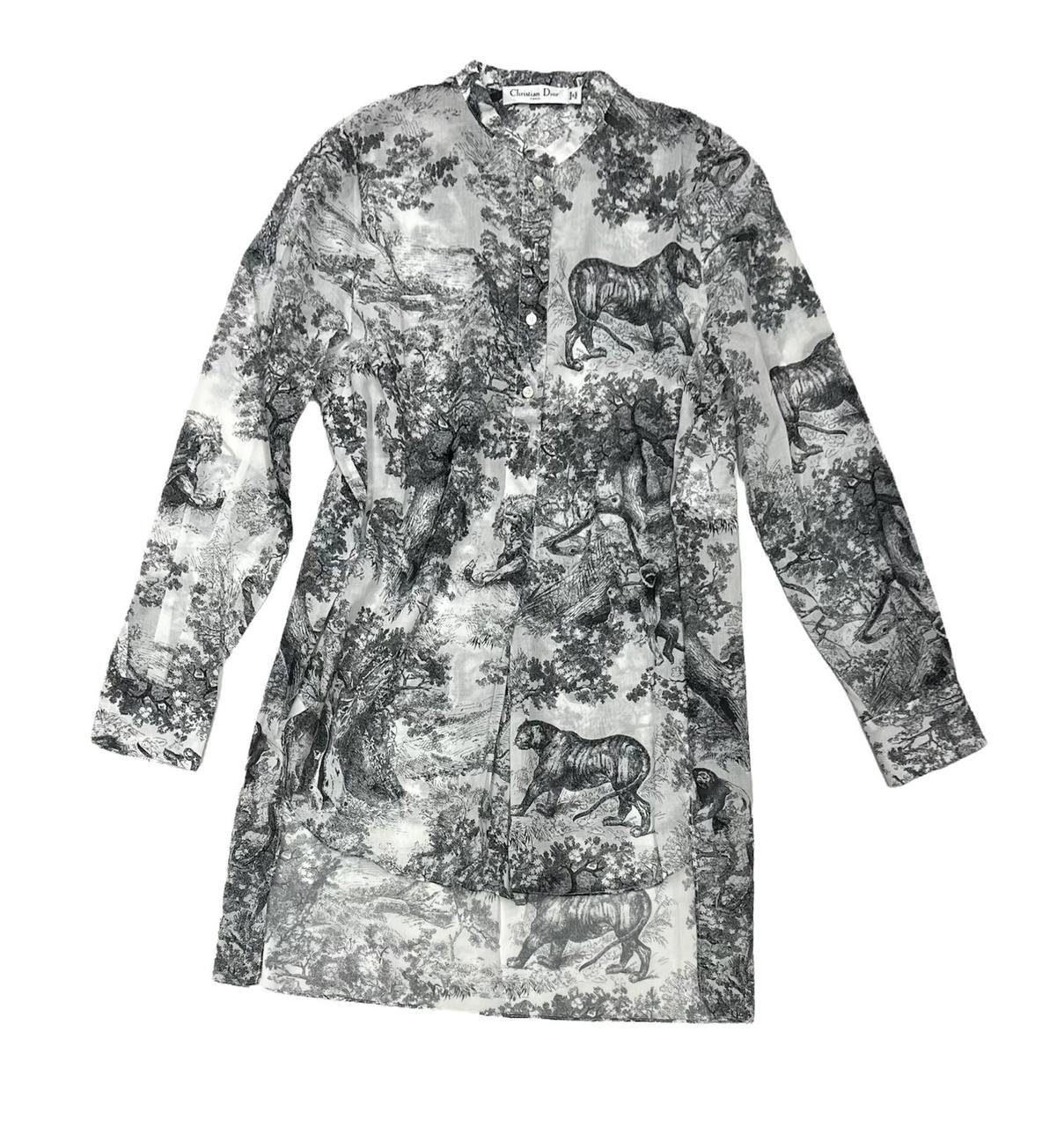 Удлиненная рубашка Christian Dior Артикул BMS-94229